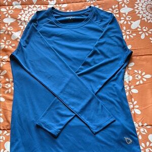Blue Long Sleeve Women's Top